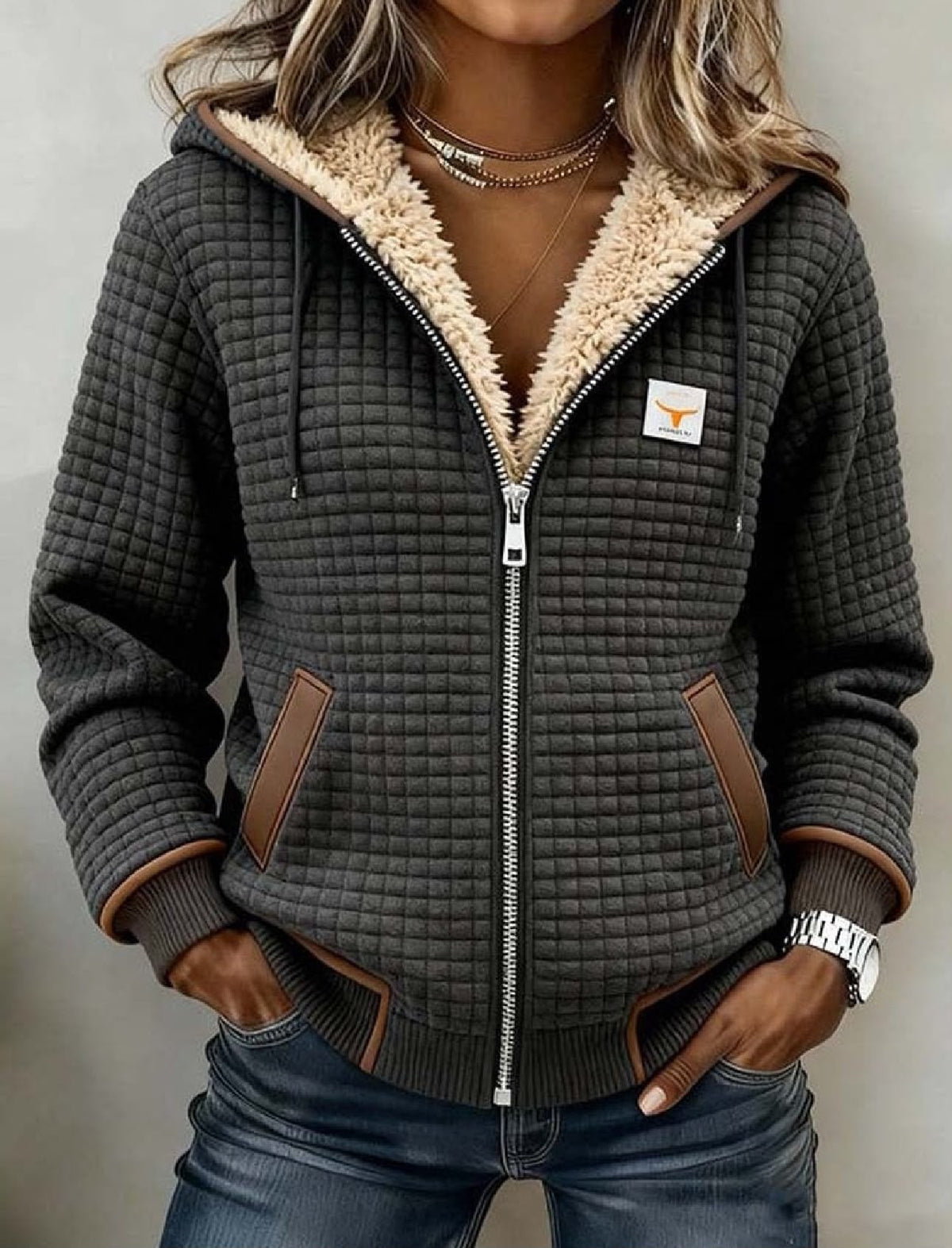 eleanor-sherpa-lined-hooded-jacket-charcoal-1