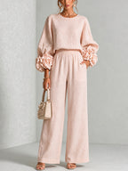 Carys | Floral cuff two-piece set 18