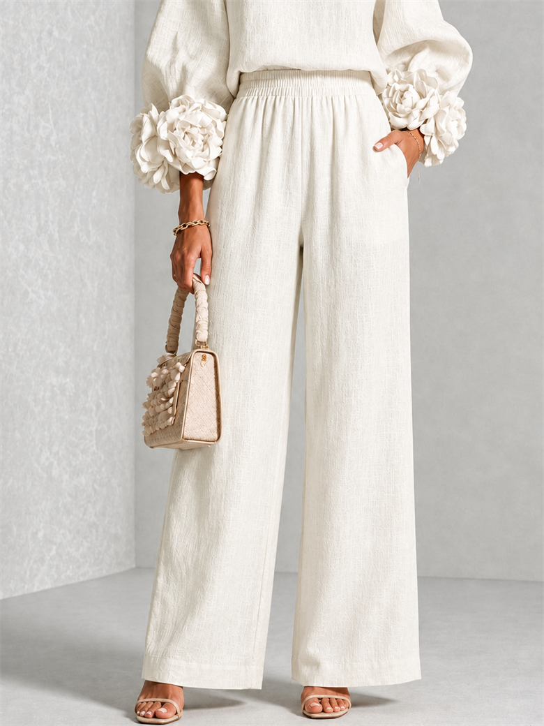 Carys | Floral cuff two-piece set 11